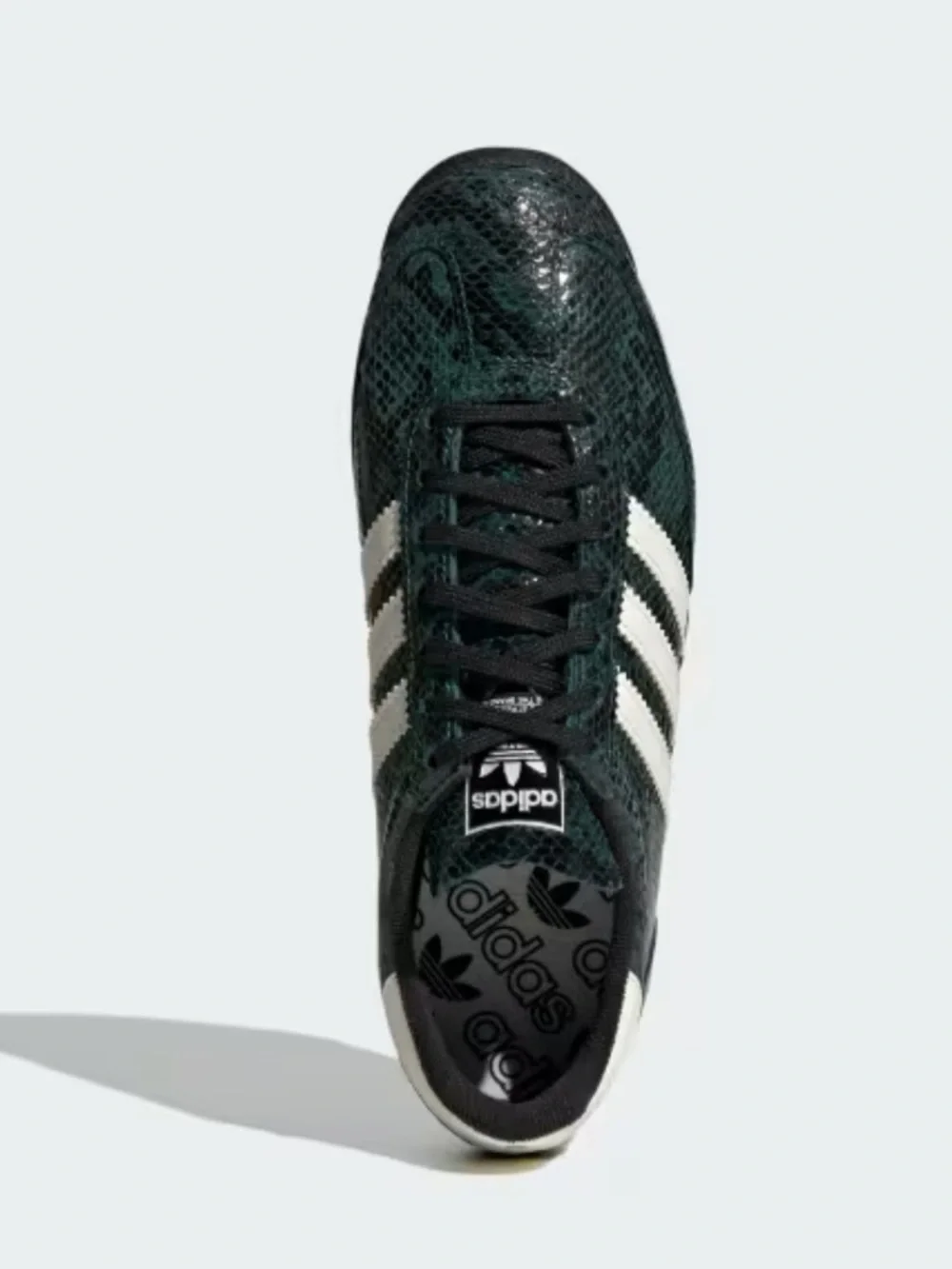 Adidas Womens Shoes SL 72 OG Collegiate Green-Snake-Print Sneakers Size 6 - Picture 4 of 9